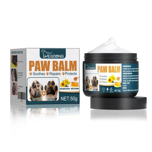 Yegbong Pet Paw Balm, Dog And Cat Foot Protection Pad Anti-Cracking Moisturizing Foot And Sole Care Cream
