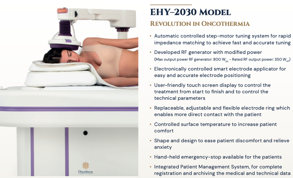ONCOTHERM EHY-2030 MODEL