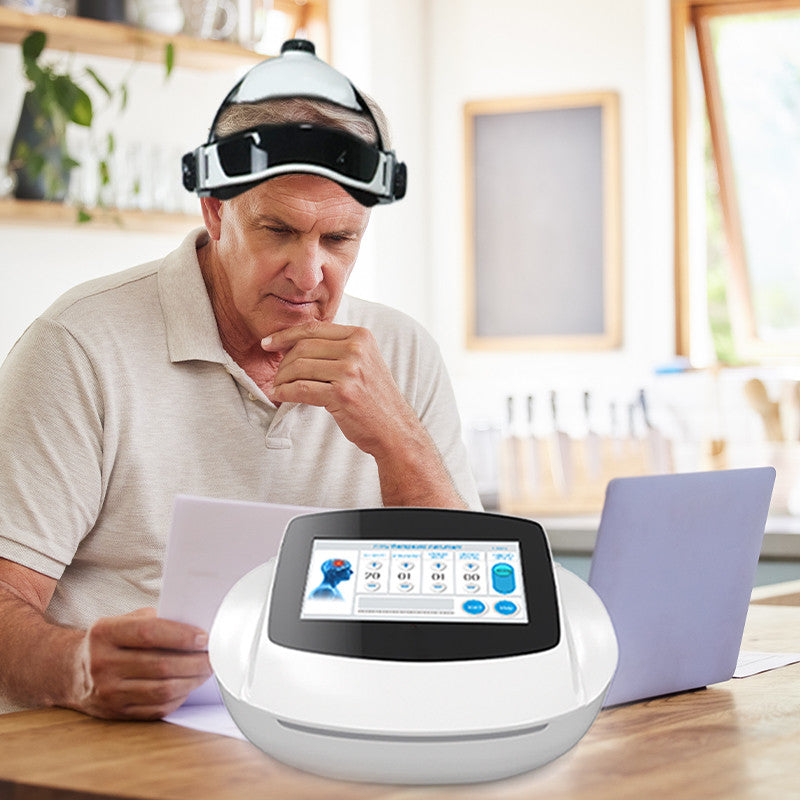 Transcranial Magnetic Stimulation (rTMS) Therapy Device - for Home Brain and Nervous System Rehabilitation